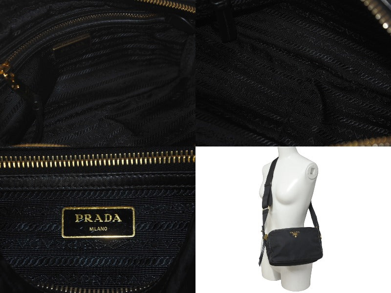 PRADA プラダ ショルダーバッグ ナイロン ブランドロゴ ナイロン