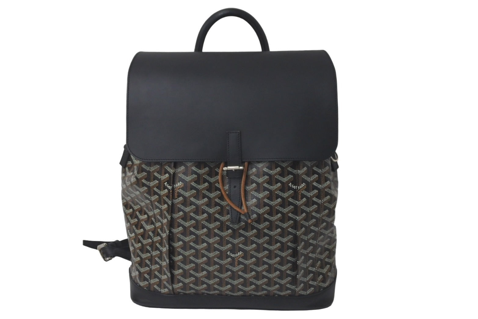 極美品 GOYARD ゴヤール アルパン バックパックMM ALPIN2MMLTY01CL01P PVCコーティングキャンバス ブラック 中古  61373 – Casanova Vintage