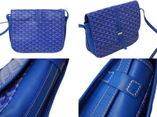 Load image into Gallery viewer, GOYARD ゴヤール ベルヴェデールPM ショルダーバッグ ブルー BELVE3PMLTY10CG10P 美品 中古 61487
