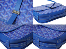 Load image into Gallery viewer, GOYARD ゴヤール ベルヴェデールPM ショルダーバッグ ブルー BELVE3PMLTY10CG10P 美品 中古 61487